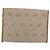 Borsa a tracolla con catena Christian Dior Honeycomb Canvas PVC Beige Oro Auth 190583 D'oro - vista 2