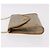 Borsa a tracolla con catena Christian Dior Honeycomb Canvas PVC Beige Oro Auth 190583 D'oro - vista 4