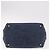 Borsa PRADA Canapa M Denim Blue Gold Auth 189795A D'oro - vista 5