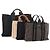 Hermès Borsa Fourre Tout HERMES Cotton 4 Set Navy Orange gray Auth BA13658 Marrone Arancione Blu navy