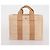 Hermès Borsa Fourre Tout HERMES Cotton 4 Set Navy Orange gray Auth BA13658 Marrone Arancione Blu navy - vista 20