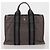 Hermès Borsa Fourre Tout HERMES Cotton 4 Set Navy Orange gray Auth BA13658 Marrone Arancione Blu navy - vista 8
