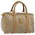 Céline Borsa CELINE Macadam Canvas PVC Beige Oro Autentica 187822 D'oro