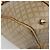 Céline Borsa CELINE Macadam Canvas PVC Beige Oro Autentica 187822 D'oro - vista 17