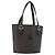 Céline Borsa Tote CELINE Macadam Canvas PVC Pelle Nera Oro Auth BA13696A Nero D'oro