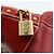 Borsa LOUIS VUITTON Lockit Suhari Red M95862 LV Auth bs35734A Rosso - vista 18