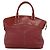 Borsa LOUIS VUITTON Lockit Suhari Red M95862 LV Auth bs35734A Rosso - vista 2