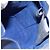 Céline Borsa CELINE in pelle blu argento Auth ar14019A - vista 11