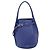 Céline Borsa CELINE in pelle blu argento Auth ar14019A - vista 13