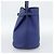 Céline Borsa CELINE in pelle blu argento Auth ar14019A - vista 4