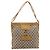 Borsa a tracolla GUCCI GG Canvas Sherry Line Jackie Beige Oro 001 4094 Auth 187848 D'oro - vista 13