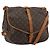 LOUIS VUITTON Sac à épaule Monogram Saumur 35 M42254 LV Auth ka5008 Monogramme