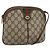 Borsa GUCCI GG Supreme Web Sherry Line PVC Beige Oro 904 02 047 Auth 189958 D'oro