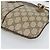 Borsa GUCCI GG Supreme Web Sherry Line PVC Beige Oro 904 02 047 Auth 189958 D'oro - vista 16