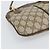 Borsa GUCCI GG Supreme Web Sherry Line PVC Beige Oro 904 02 047 Auth 189958 D'oro - vista 17