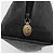 Clutch GUCCI Micro GG Supreme in PVC Nero Oro 014 58 0198 Auth mr2532 D'oro - vista 8
