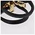 Charm per borsa Miu Miu Matelasse in pelle nera e oro Auth 188997M Nero D'oro - vista 7