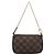 LOUIS VUITTON Damier Ebene Mini Pochette Accessoires Tasche N58009 Auth BA13778A - Ansicht 2