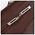 Borsa a mano LOEWE Amazona 36 in pelle marrone argento autentica 190296A - vista 18