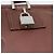 Borsa a mano LOEWE Amazona 36 in pelle marrone argento autentica 190296A - vista 19