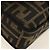 Borsa FENDI Chain Zucca Canvas Mamma Baguette 2way Marrone Nero Auth 189061SV - vista 16