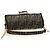 Borsa FENDI Chain Zucca Canvas Mamma Baguette 2way Marrone Nero Auth 189061SV - vista 6