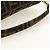 Borsa FENDI Chain Zucca Canvas Mamma Baguette 2way Marrone Nero Auth 189061SV - vista 7