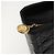 Borsa Christian Dior Lady Dior Canage in pelle di agnello nera e oro Auth bs35805V Nero D'oro - vista 15