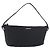 GUCCI GG Canvas Accessory Pouch Black Silver Auth 189166V Silvery