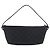 GUCCI GG Canvas Accessory Pouch Black Silver Auth 189166V Silvery - view 2