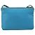 Céline Borsa a tracolla CELINE Trio in pelle azzurro oro Auth 189302 D'oro Blu chiaro - vista 2
