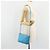 Céline Borsa a tracolla CELINE Trio in pelle azzurro oro Auth 189302 D'oro Blu chiaro - vista 22