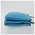 Céline Borsa a tracolla CELINE Trio in pelle azzurro oro Auth 189302 D'oro Blu chiaro - vista 3