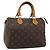 LOUIS VUITTON Borsa Monogram Speedy 25 M41528 LV Auth 188603SAV Monogramma