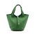 Hermès Borsa a secchiello Picotin 18 in pelle Taurillon Clemence Verde Yucca