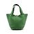 Hermès Borsa a secchiello Picotin 18 in pelle Taurillon Clemence Verde Yucca - vista 2