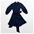 Zimmermann Wickelkleid aus blauer Seide Dunkelblau - Ansicht 3
