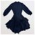 Zimmermann Wickelkleid aus blauer Seide Dunkelblau - Ansicht 4