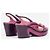 Prada SS08 'Fairy' Mary Jane Sandalen mit Blockabsatz Pink - Ansicht 2