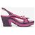 Prada SS08 'Fairy' Mary Jane Sandalen mit Blockabsatz Pink - Ansicht 4