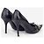 Décolleté Dior by Galliano SS04 'D Trick' Diorissimo Monogram Pump Heels Nero - vista 2