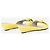 Sandálias de salto plataforma Miu Miu 2000s Bow Wedge Mule Heels Amarelo - vista 2