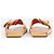 Sandali Miu Miu 2000s Angular Ribbon Slides Beige - vista 7