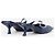 Mule Mary-Jane con punta quadrata e tacco kitten Prada SS00 Blu navy - vista 3