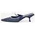 Mule Mary-Jane con punta quadrata e tacco kitten Prada SS00 Blu navy - vista 4