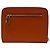 Carteira compacta com zíper Loewe Knot Laranja - vista 2