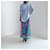 Completo in Seta Floreale Weekend Max Mara Rosa Blu Verde Porpora - vista 12