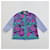 Completo in Seta Floreale Weekend Max Mara Rosa Blu Verde Porpora - vista 4