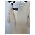 Christian Dior Abito Lungo in Lana e Seta Beige Crudo - vista 5