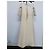 Christian Dior Abito Lungo in Lana e Seta Beige Crudo - vista 6